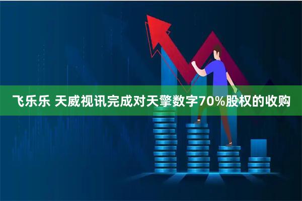 飞乐乐 天威视讯完成对天擎数字70%股权的收购