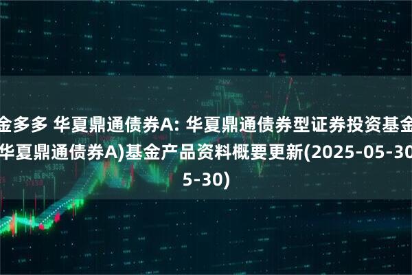 金多多 华夏鼎通债券A: 华夏鼎通债券型证券投资基金(华夏鼎通债券A)基金产品资料概要更新(2025-05-30)