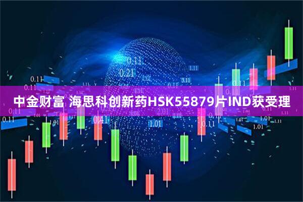 中金财富 海思科创新药HSK55879片IND获受理